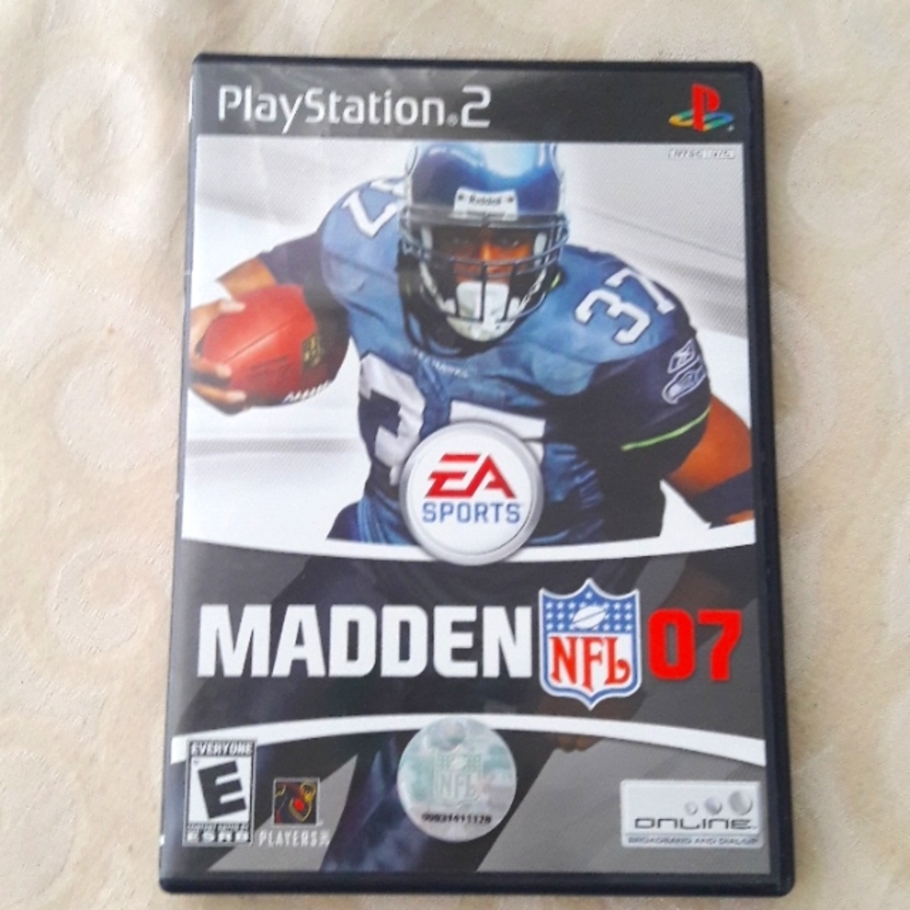 PlayStation 2 Madden NFL 07 PS2 DVD